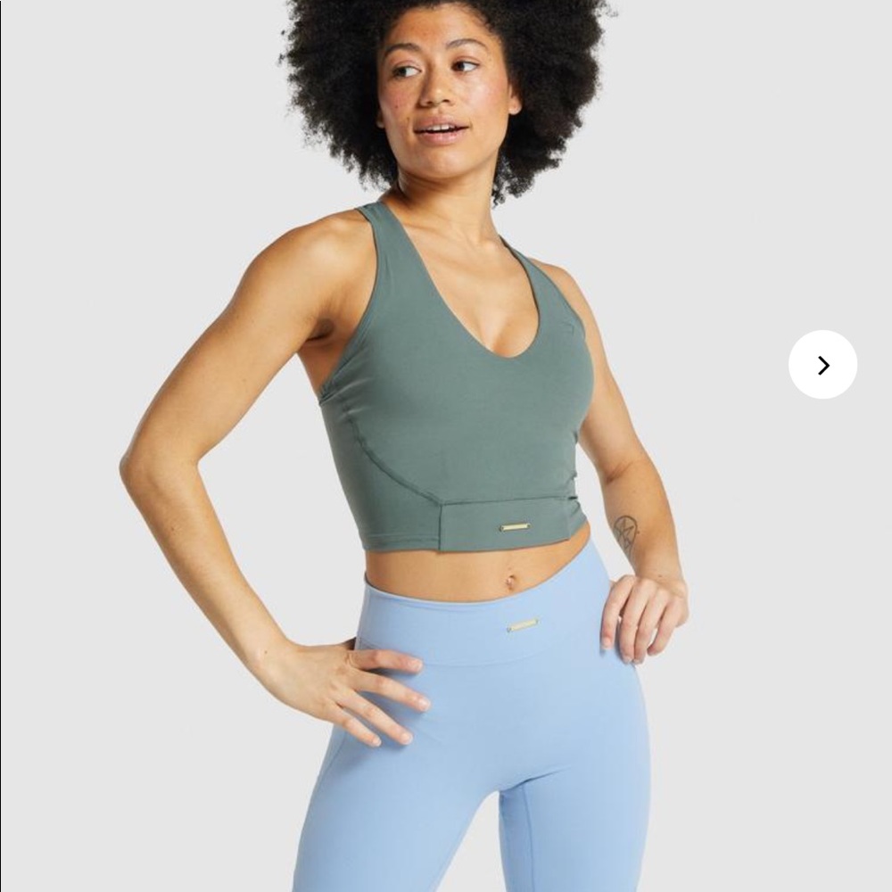 whitney simmons Gymshark crop tank